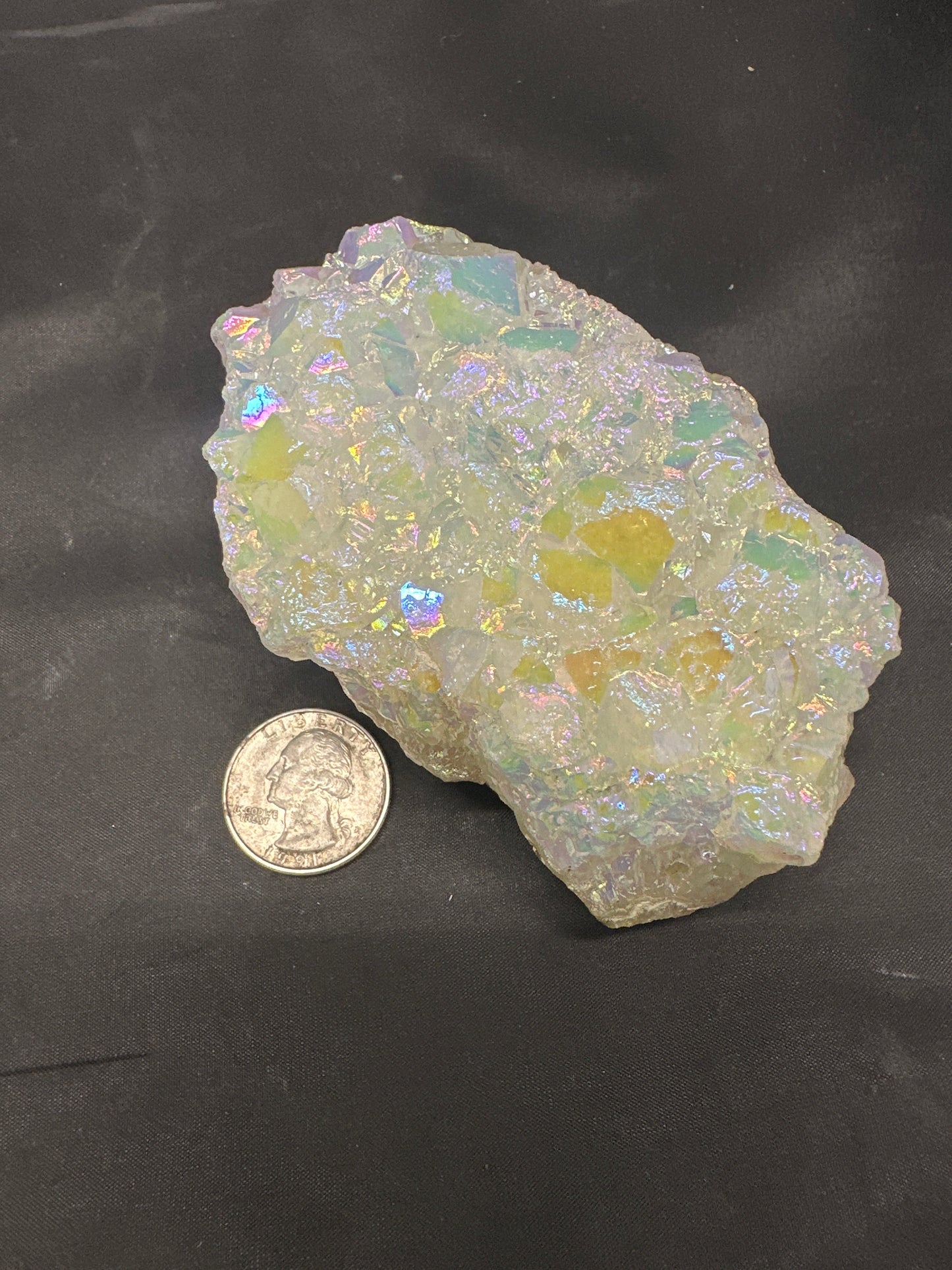 Angel Aura Quartz Cluster