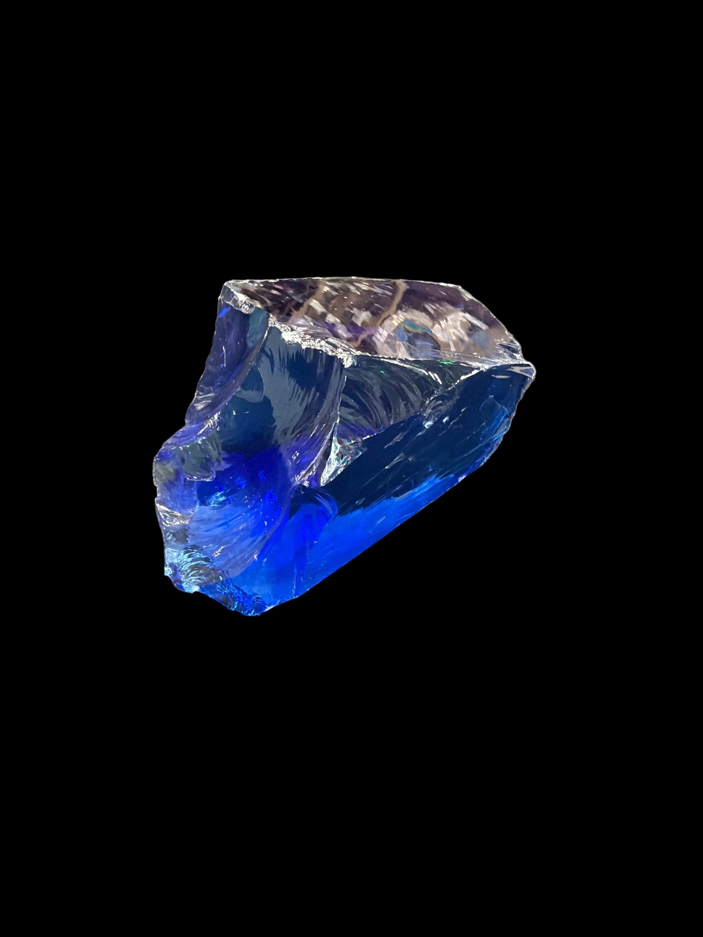 Indigo Obsidian Chunks