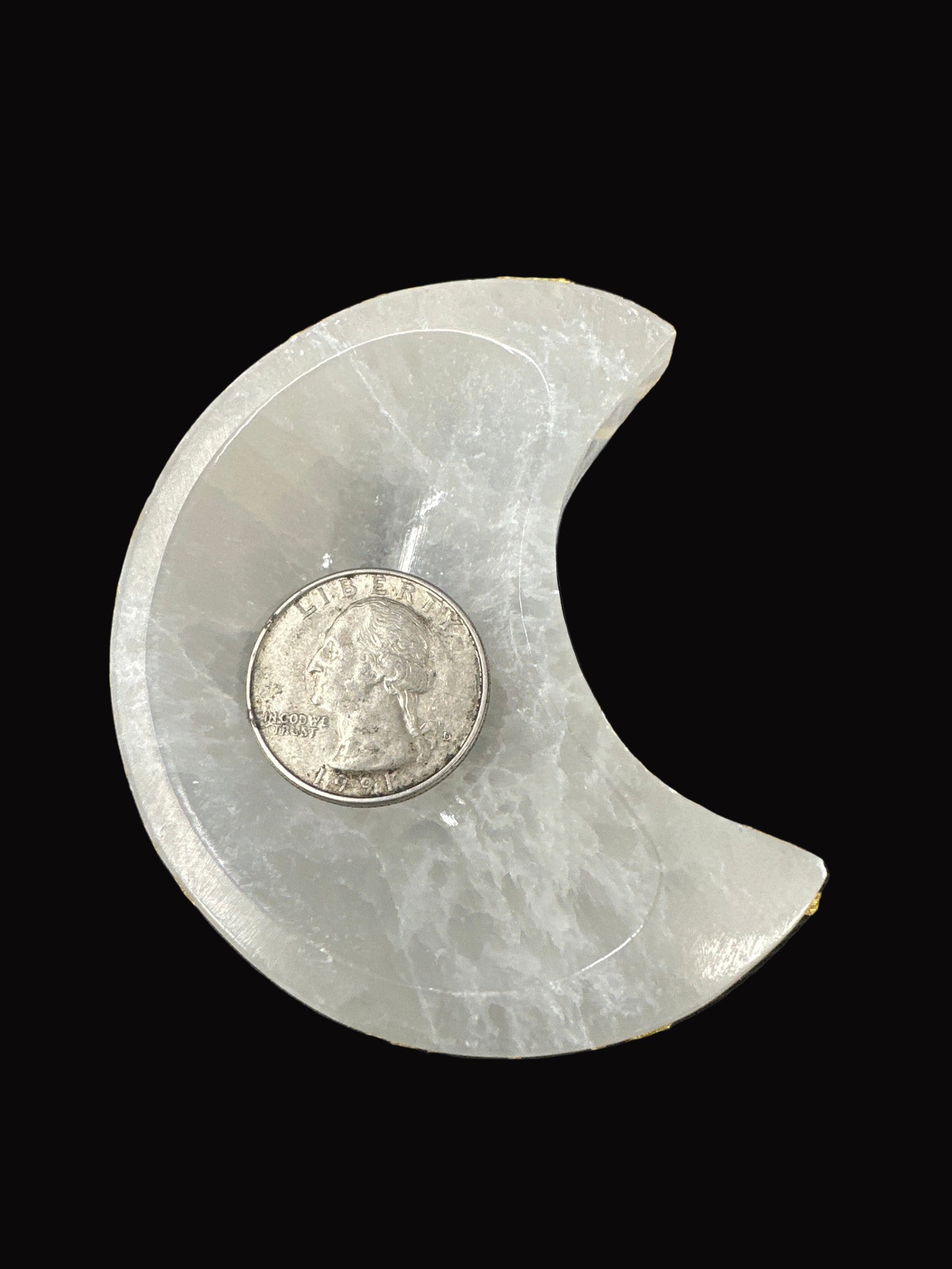Moon Selenite Bowl 6cm