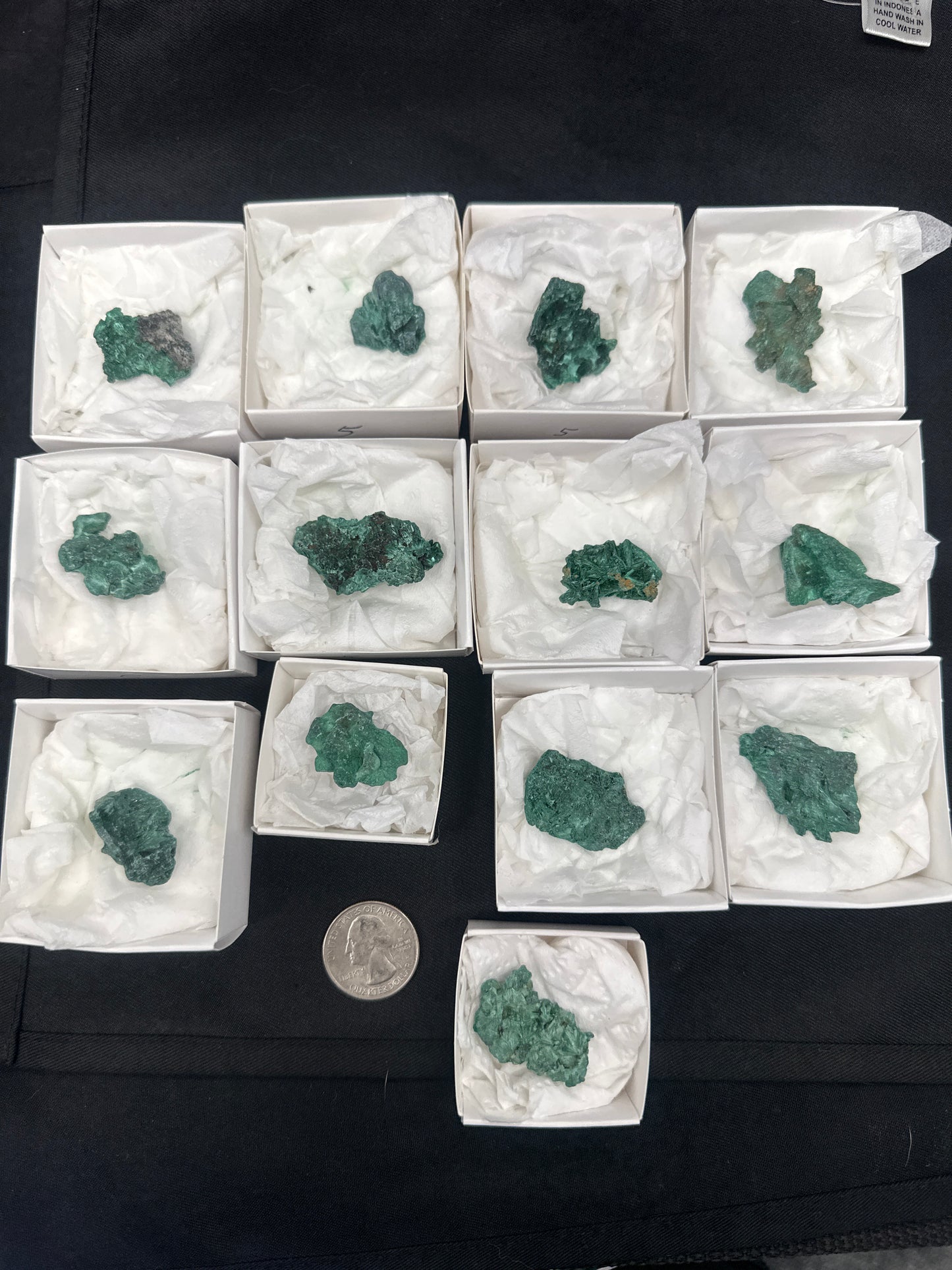 Fibrous Malachite Chunk