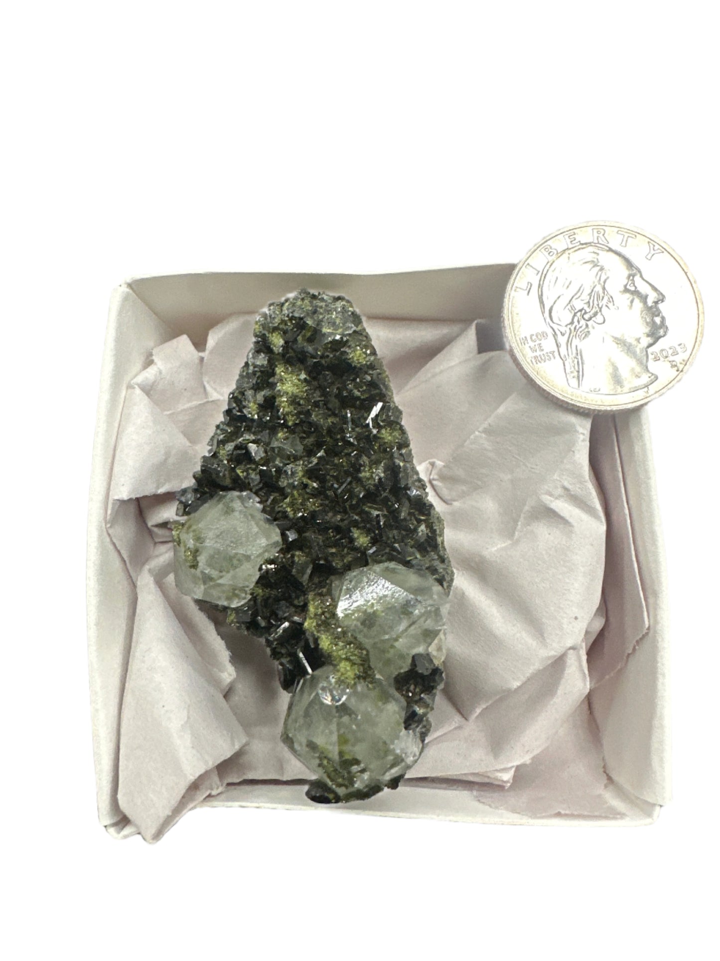 Epidote & Quartz from Turkey