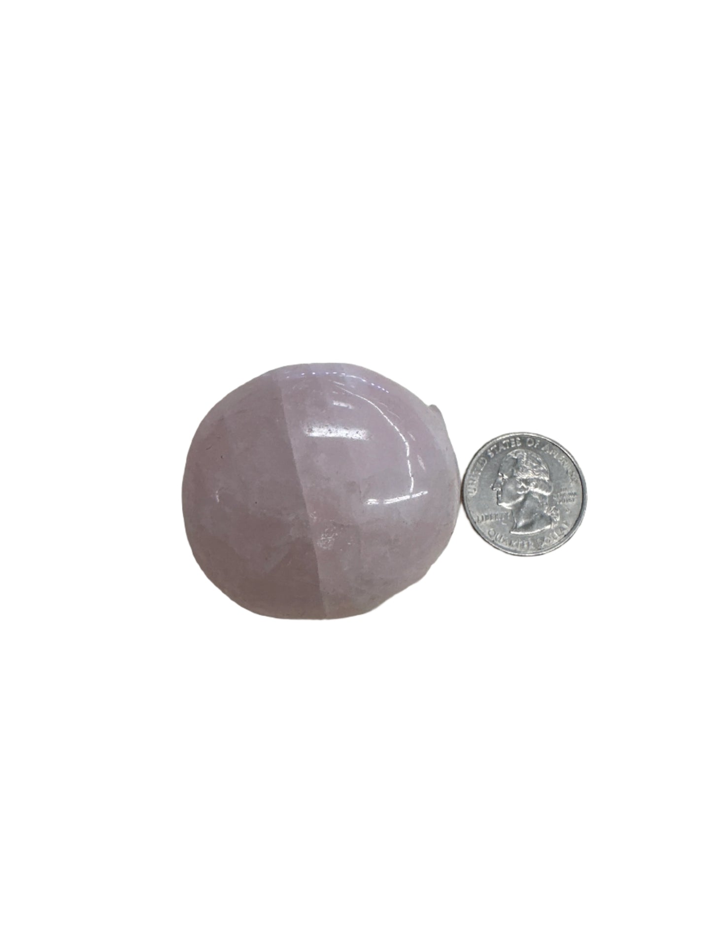 Rose Quartz Palm Stone