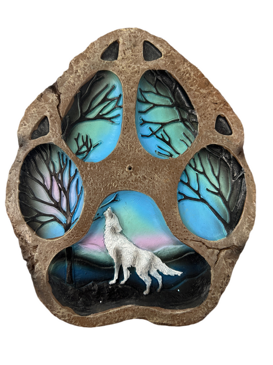 Wolf Paw Incense Burner