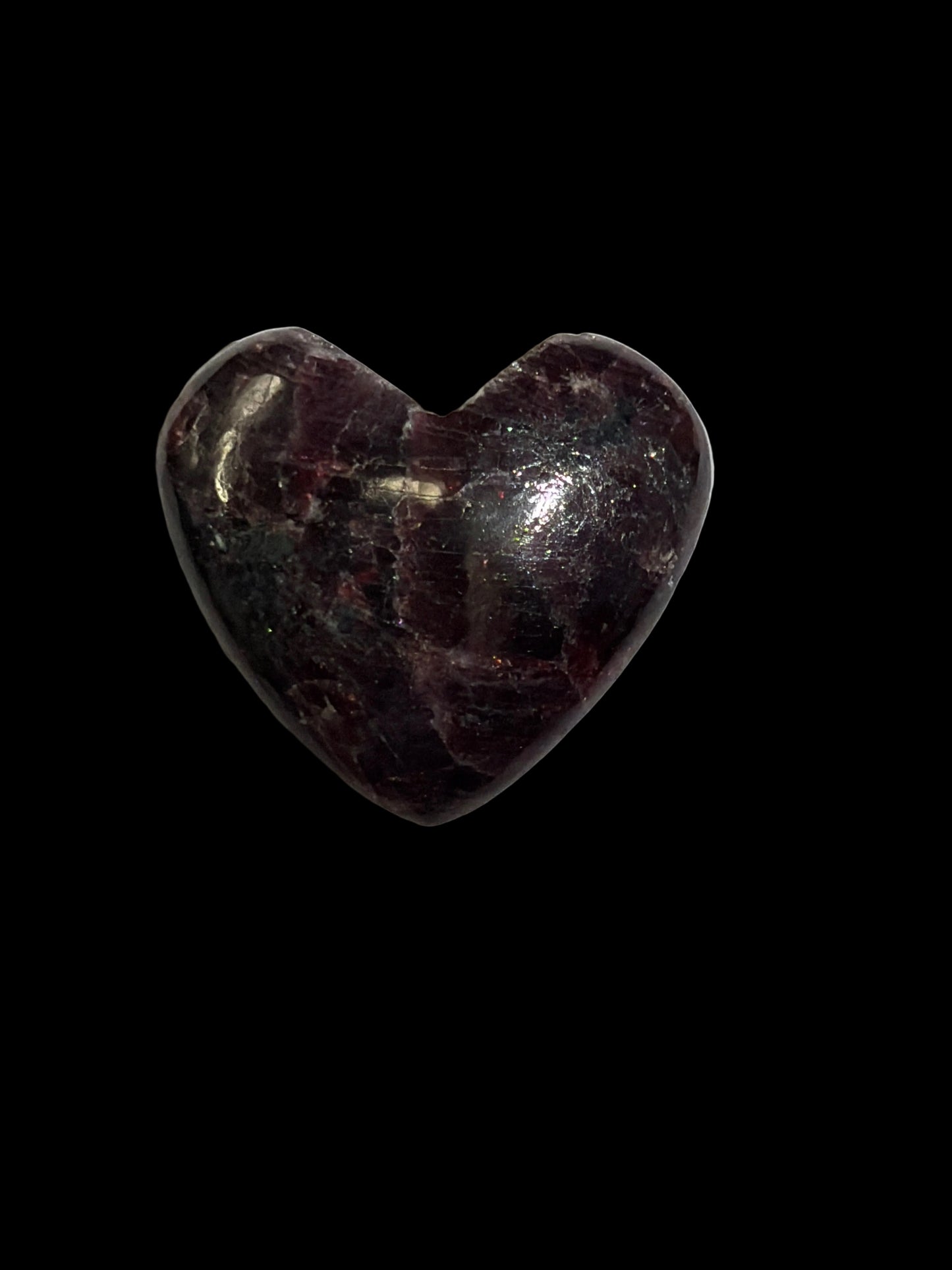 Pink Garnet Gemstone Hearts