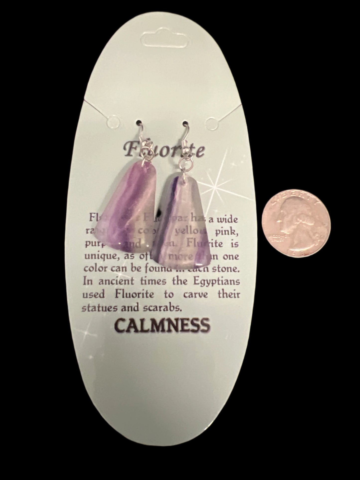 Carded Gemstone Earrings