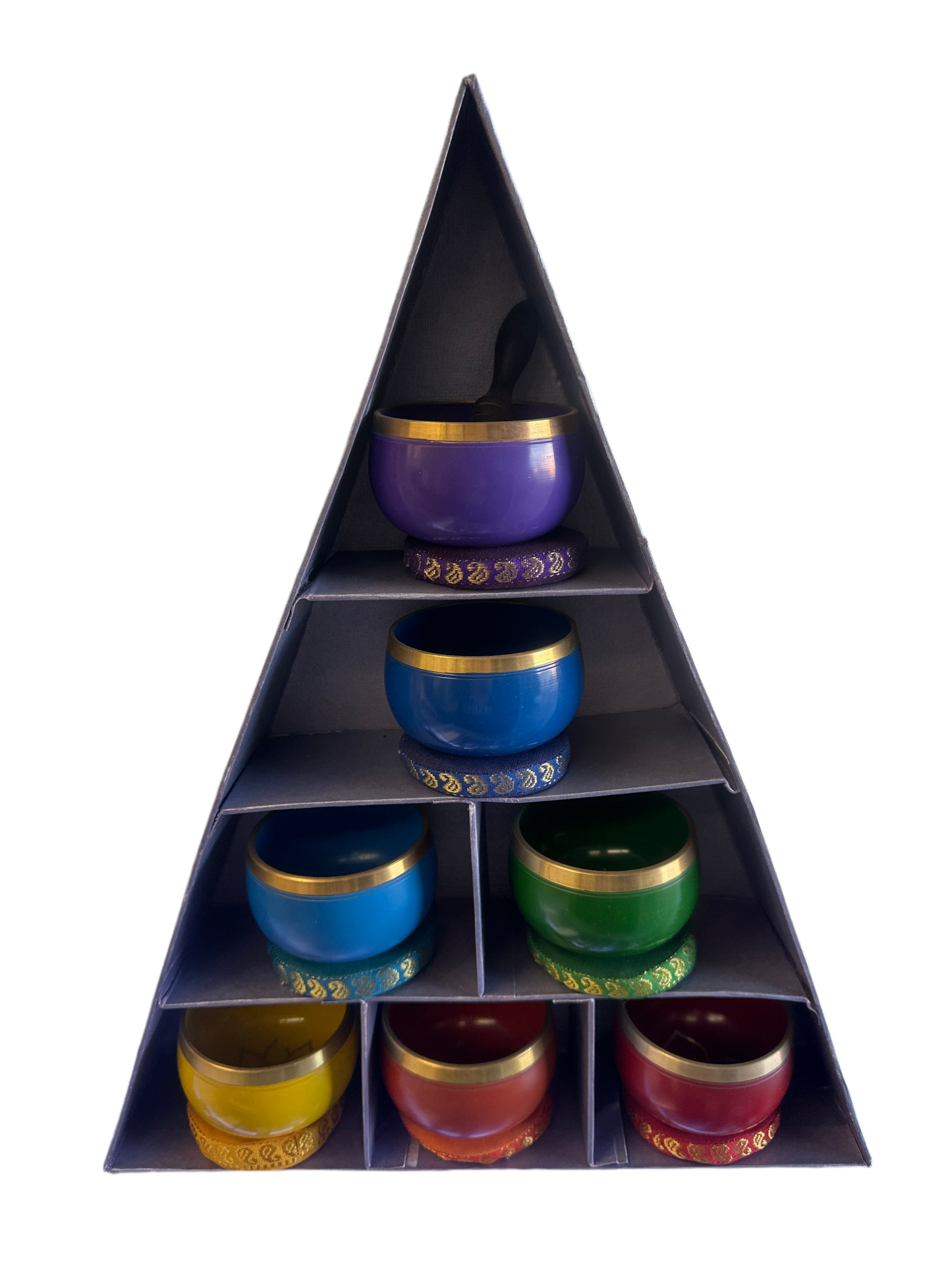 Mini Chakra Singing Bowl (Set of 7)