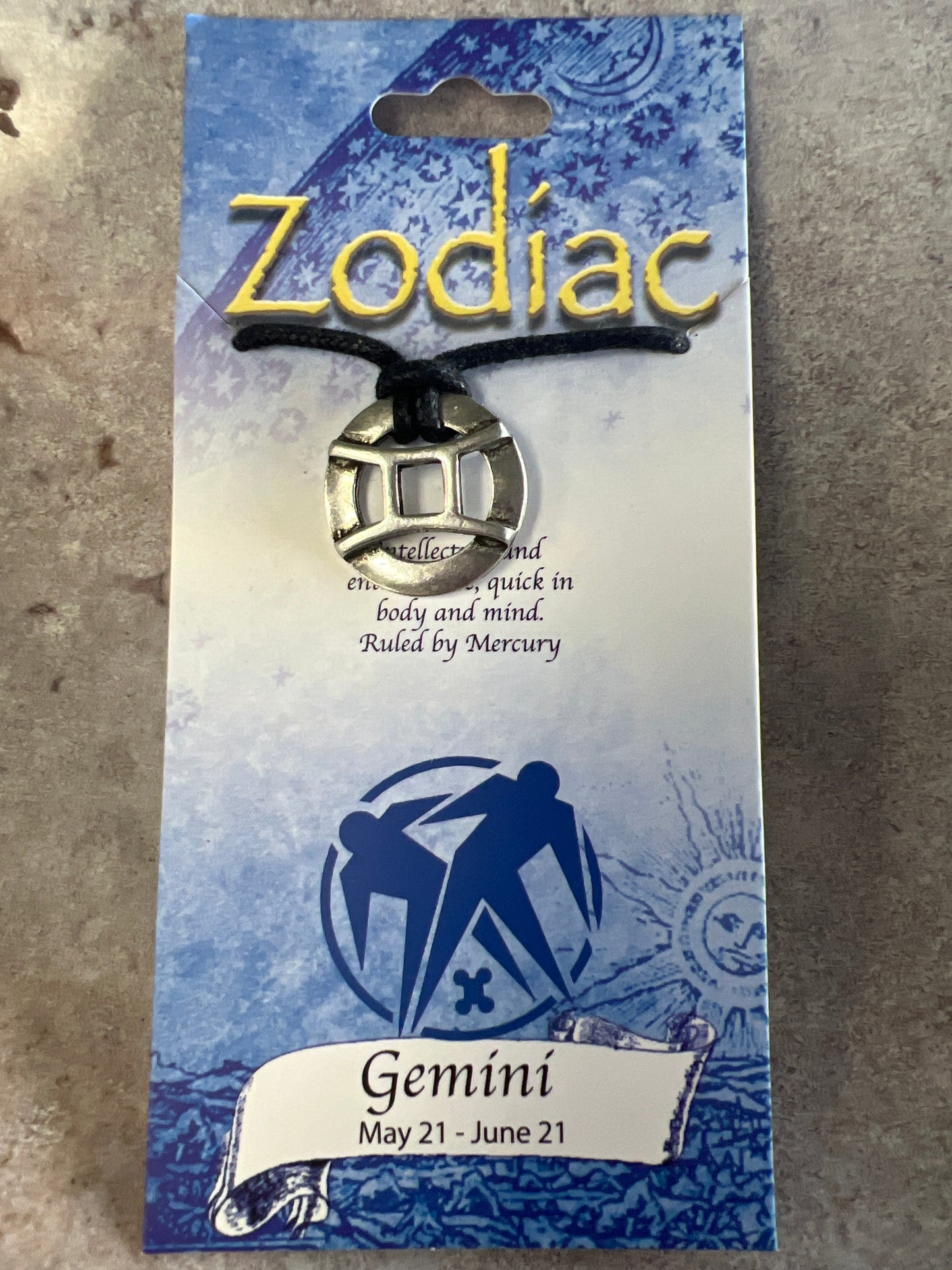 Zodiac pendant necklaces