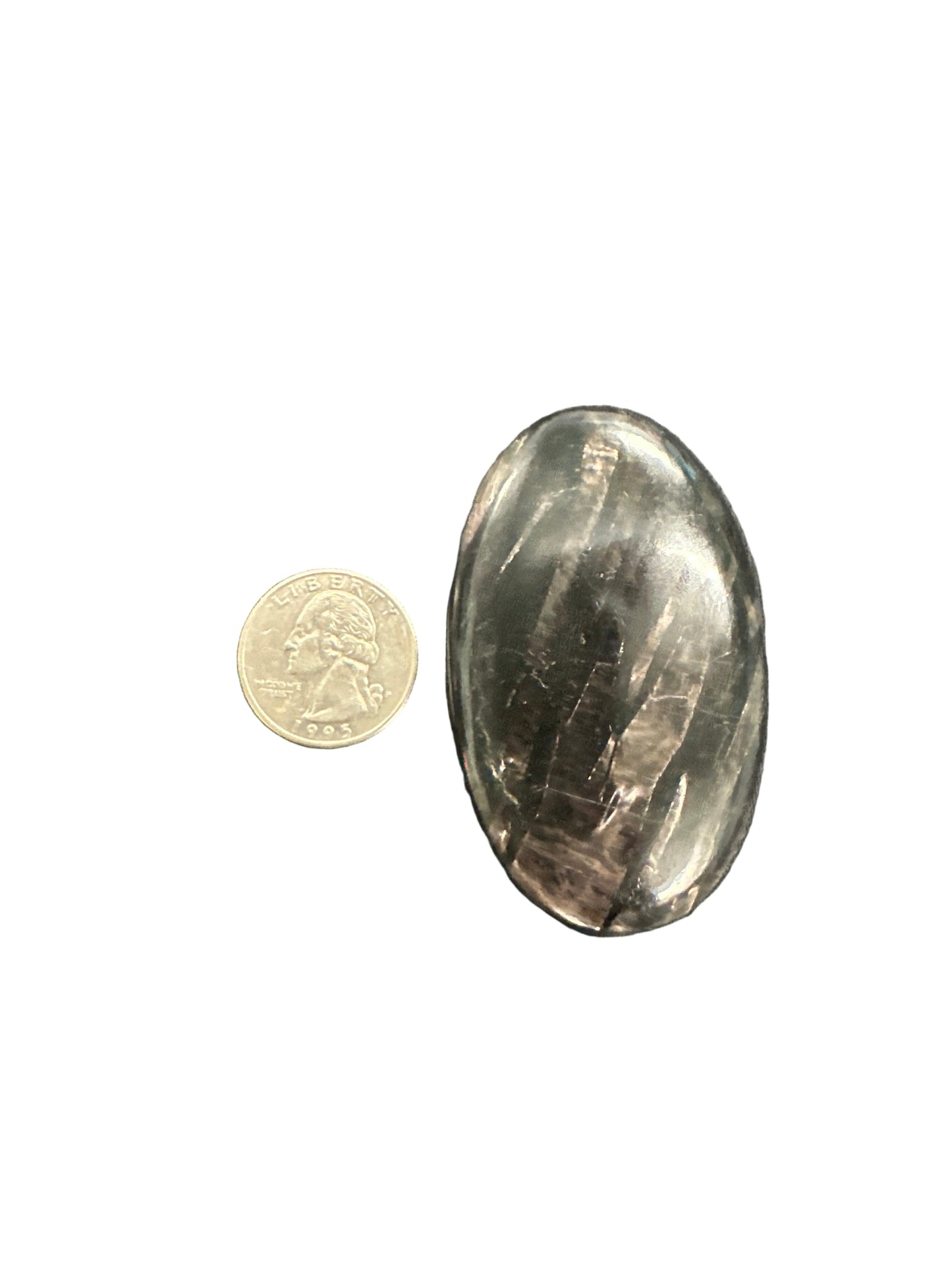 Hypersthene Palm Stone & Heart