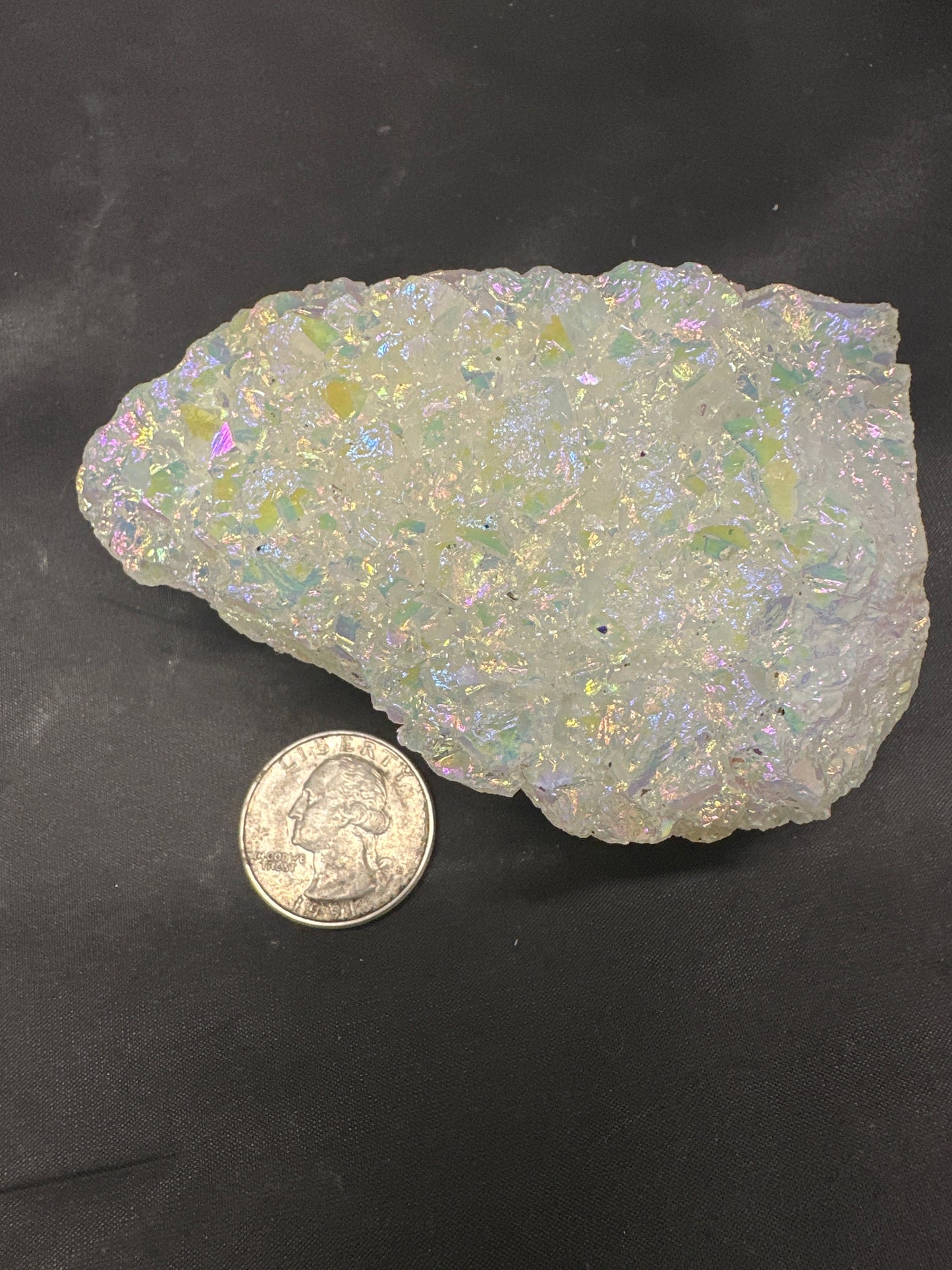 Angel Aura Quartz Cluster