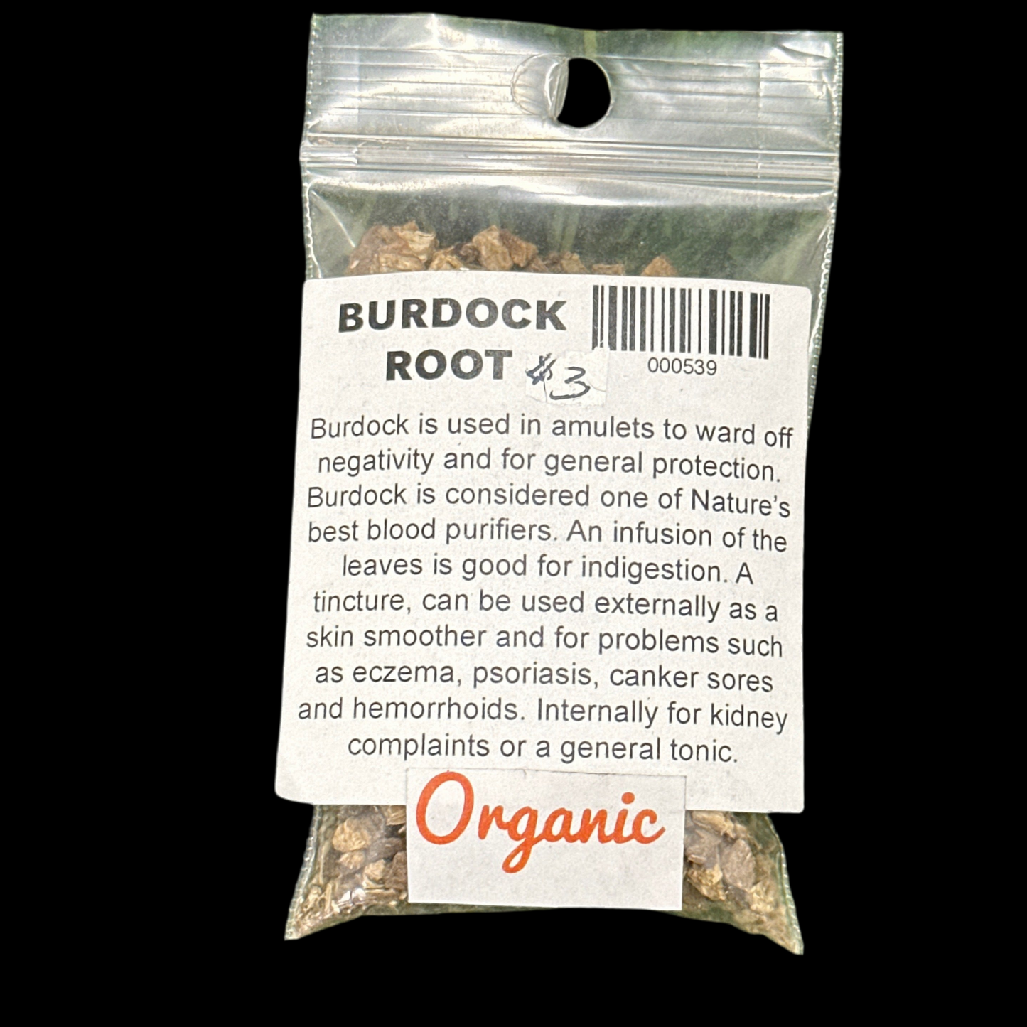 Burdock Root 1/2 oz (organic)