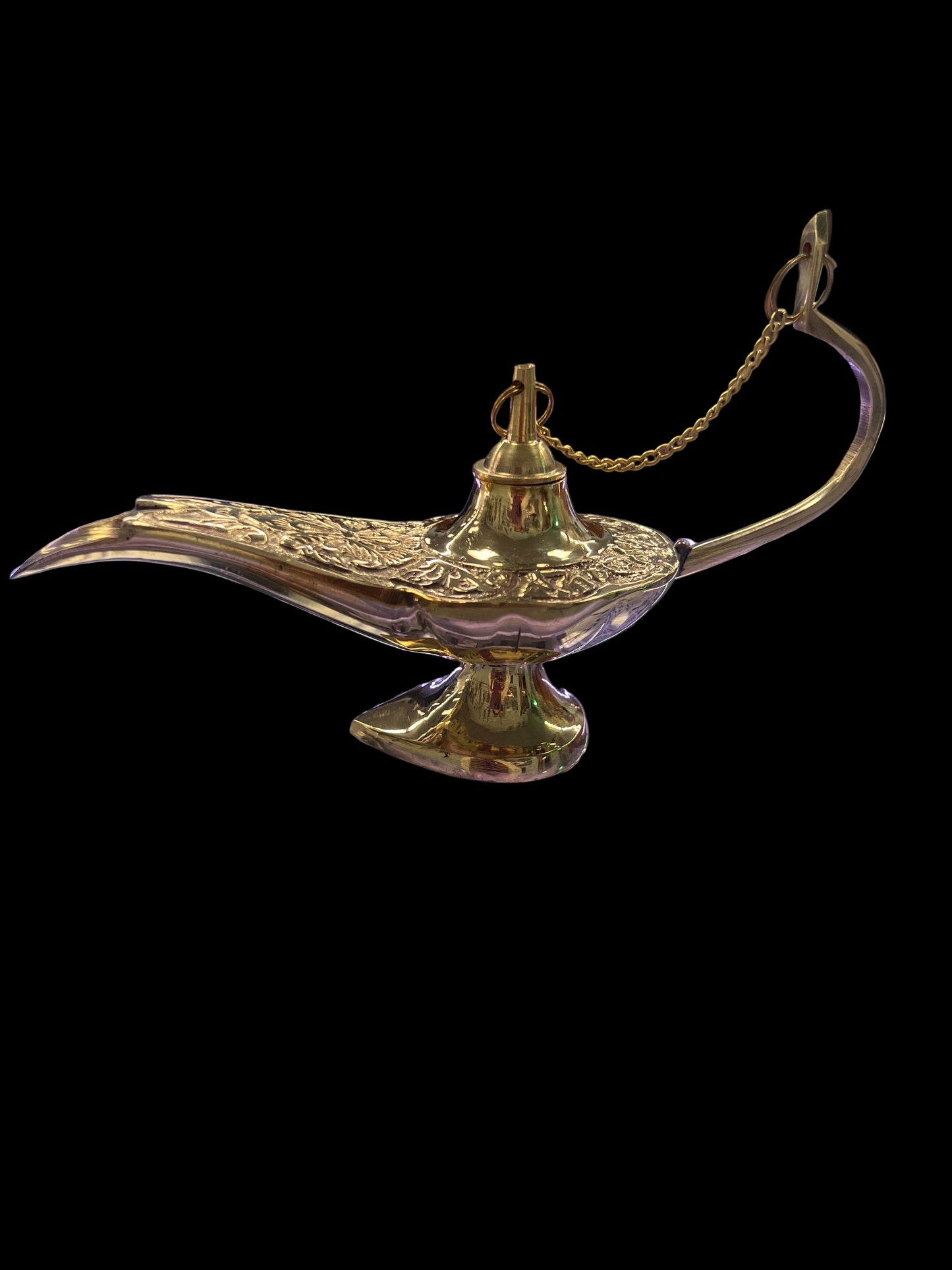 Genie lamp cone burner brass