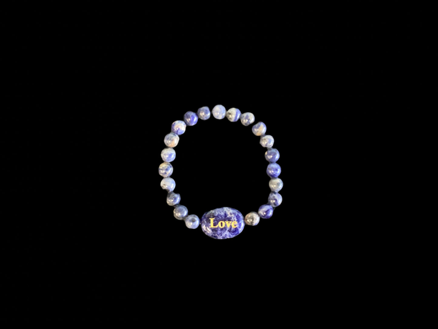 Word Stone Bracelet