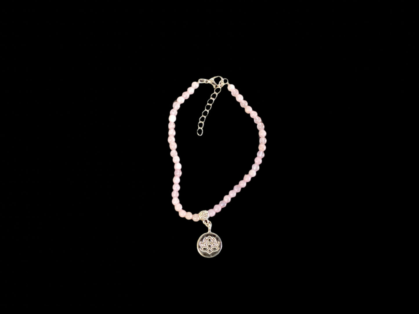 4MM Bracelet with Lotus