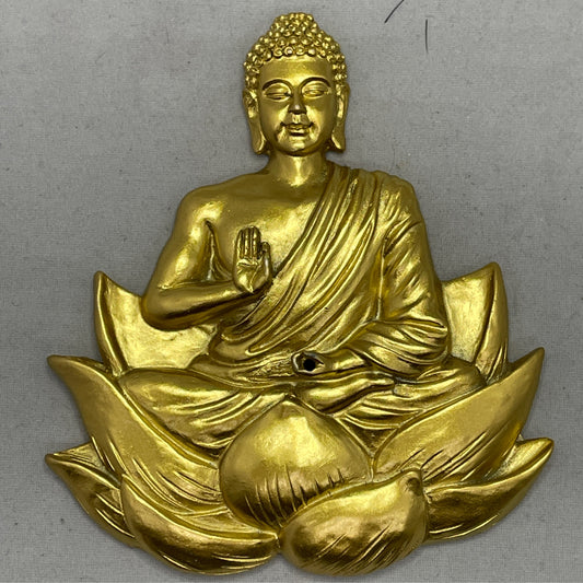 Gold Buddha Incense Holder