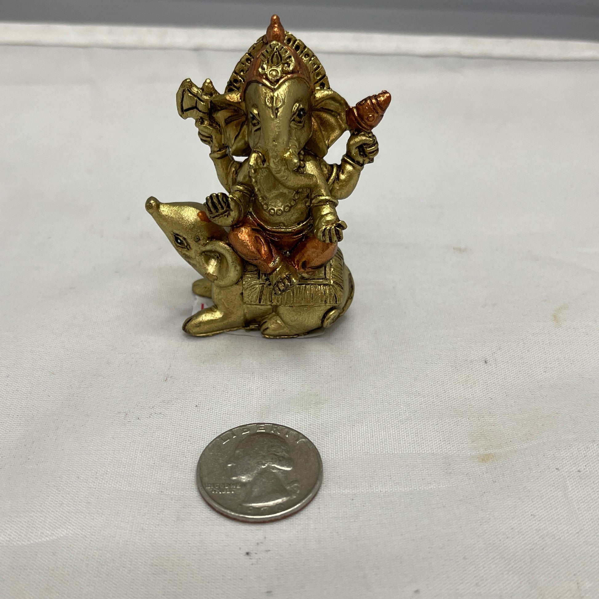 Small Ganesha (Gold & Copper)