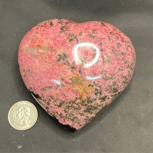 Rhodonite Heart