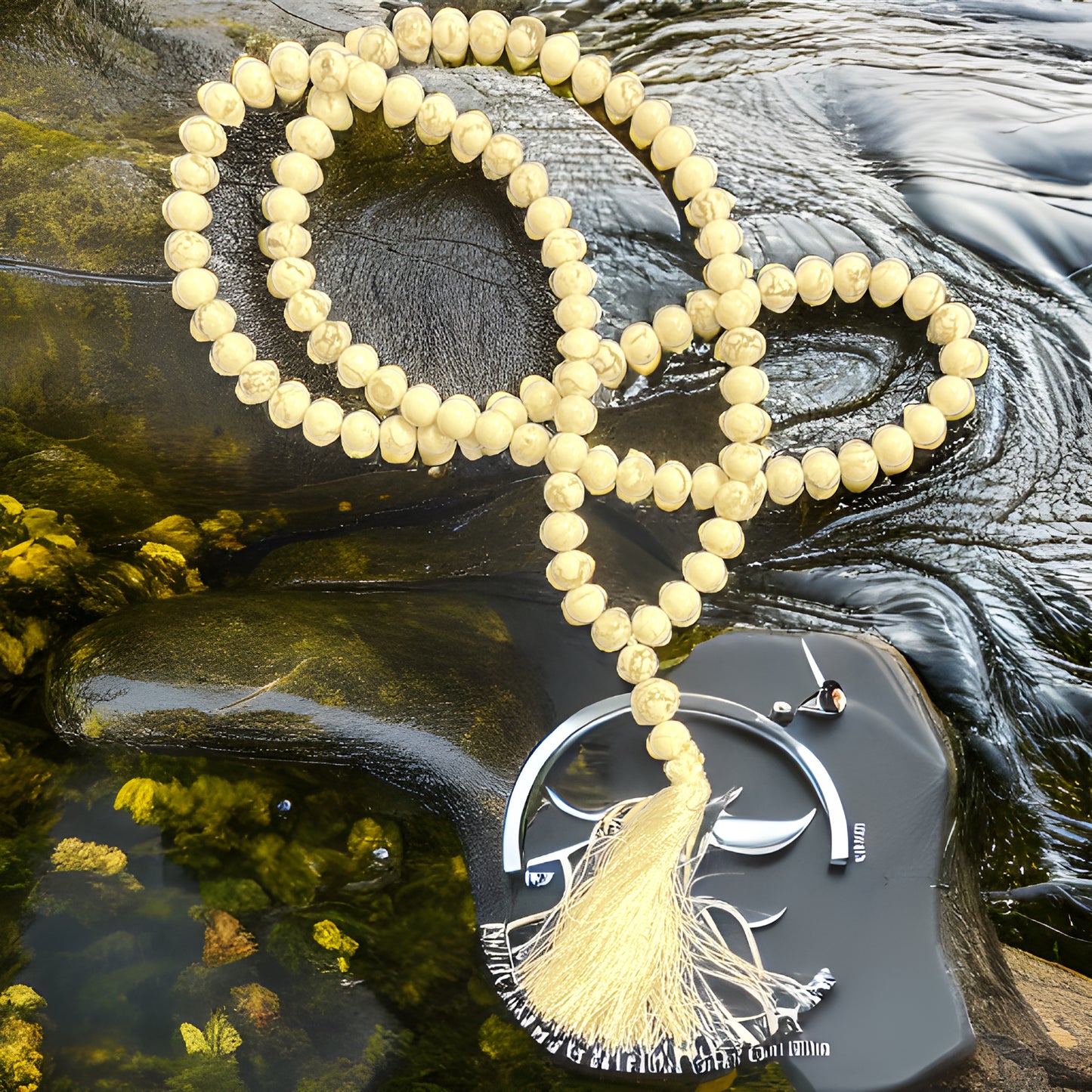 Howlite Mala