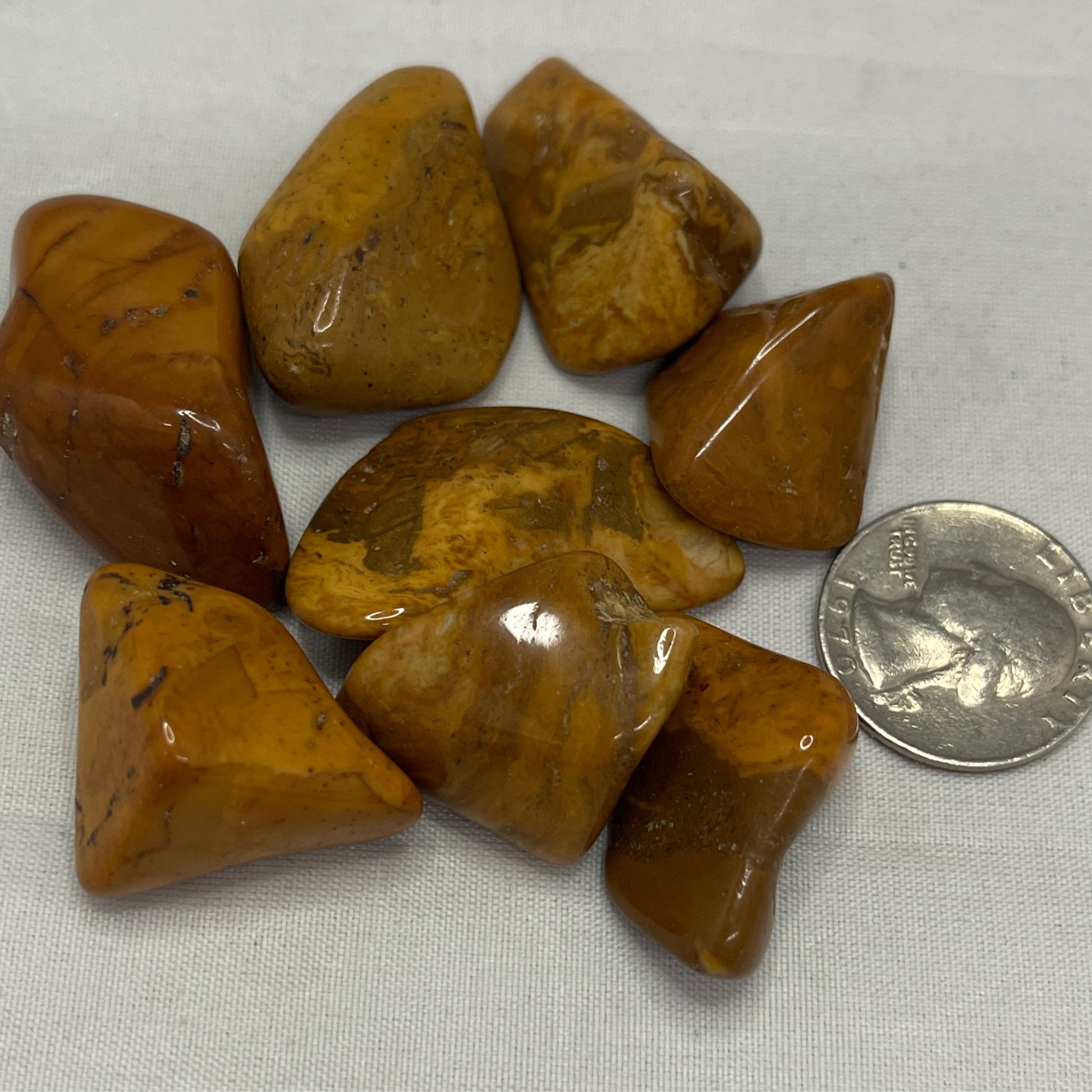 Yellow Jasper Tumbled