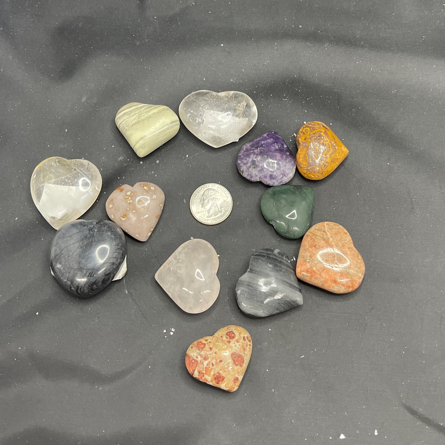 Gemstone Hearts