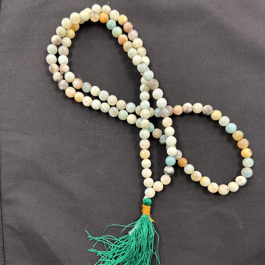 Amazonite Mala