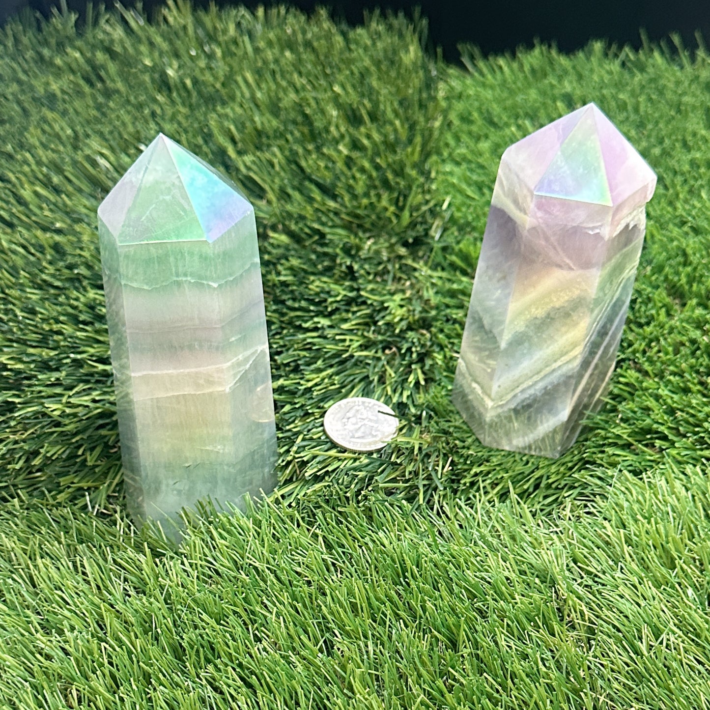 Aura Fluorite Towers