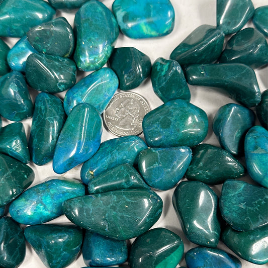 Teal Howlite Tumbled