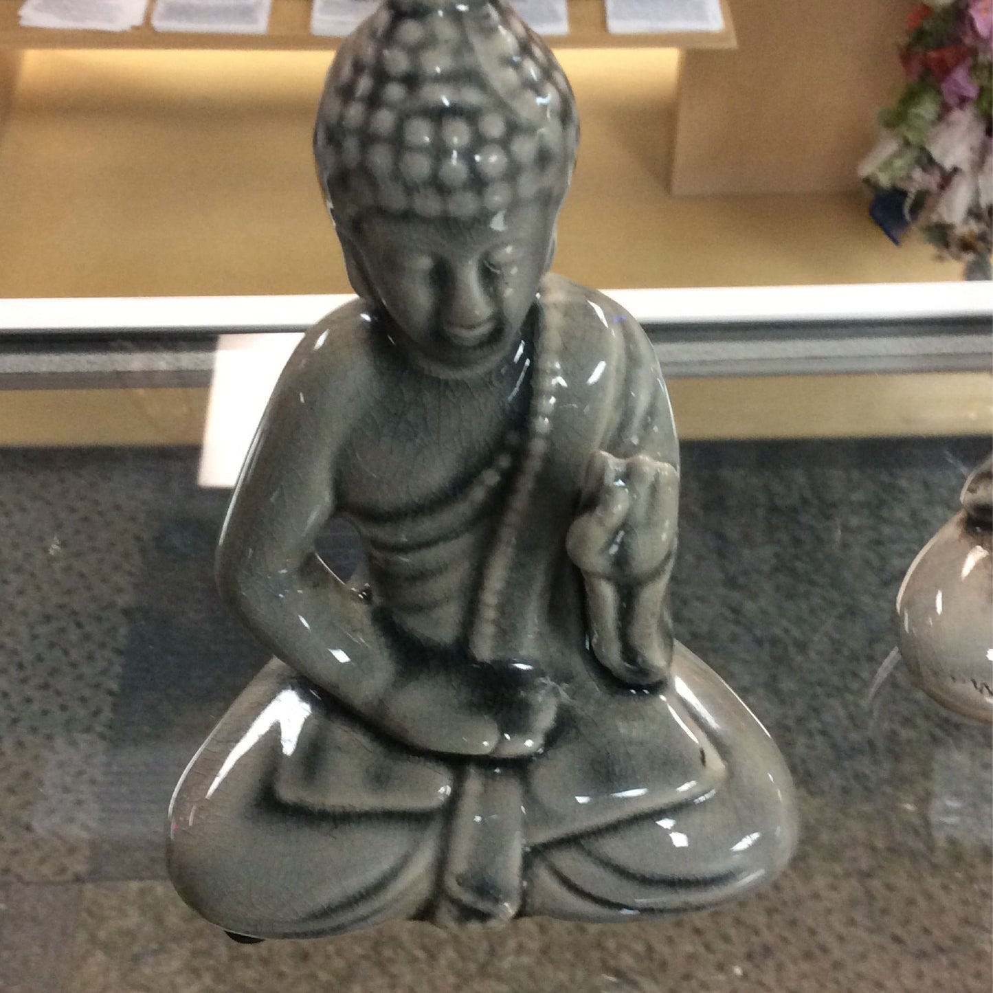 6” Buddha Antique Gray