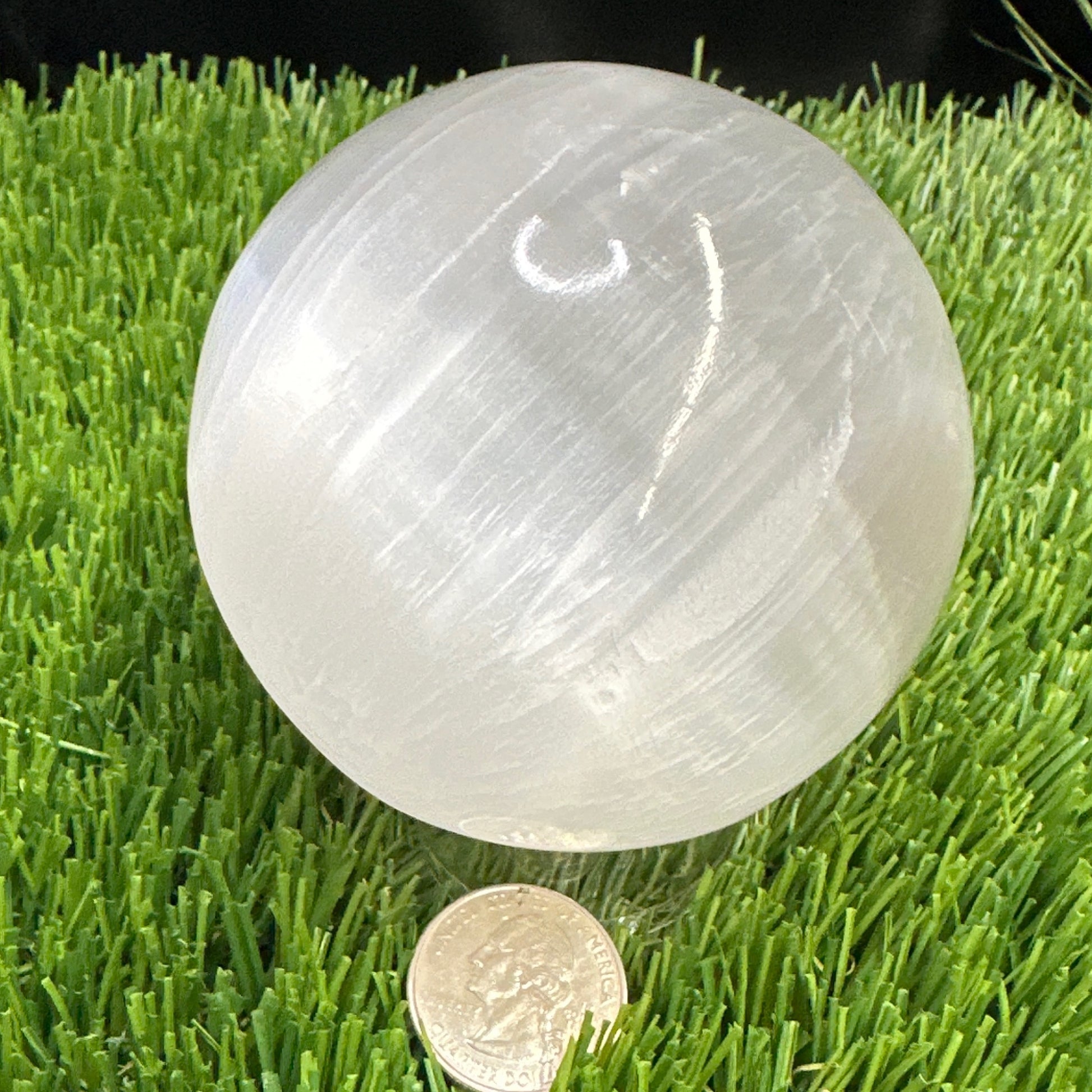 Selenite Sphere 7/8cm