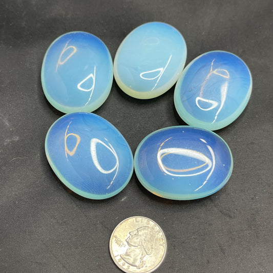 Opalite worry stone