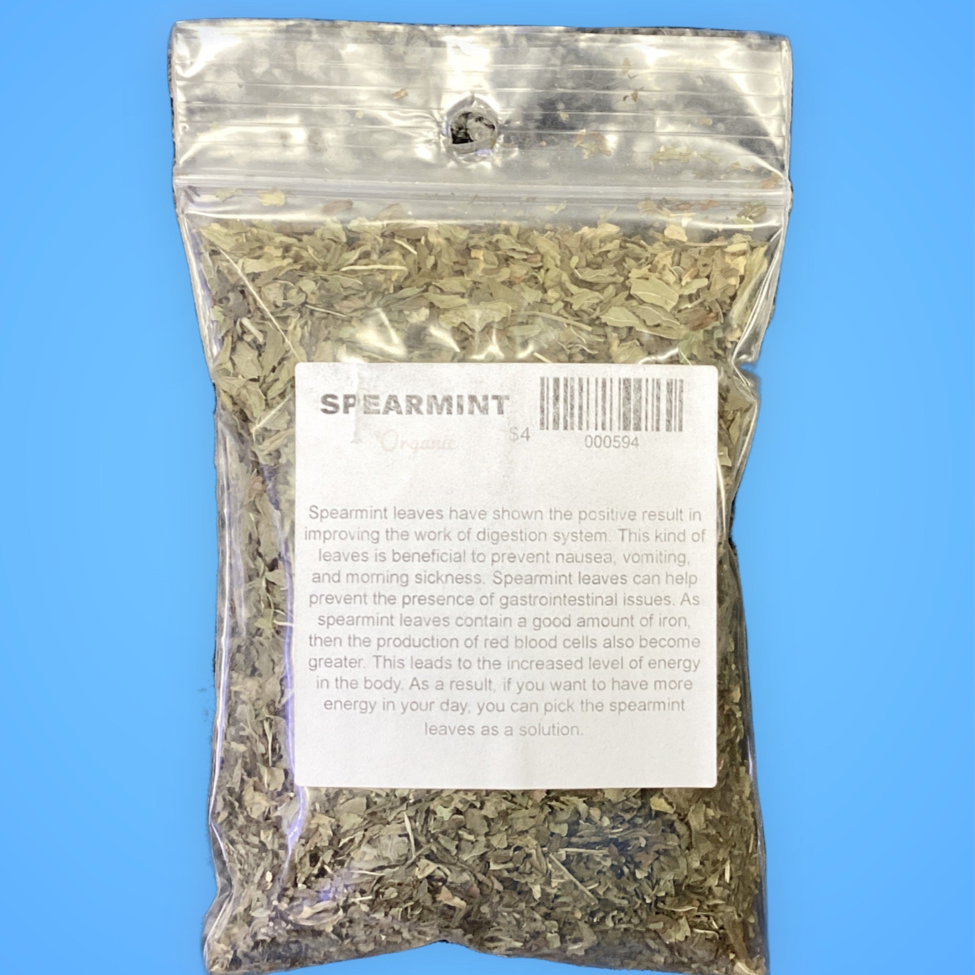 Spearmint 1/2 oz (Organic)