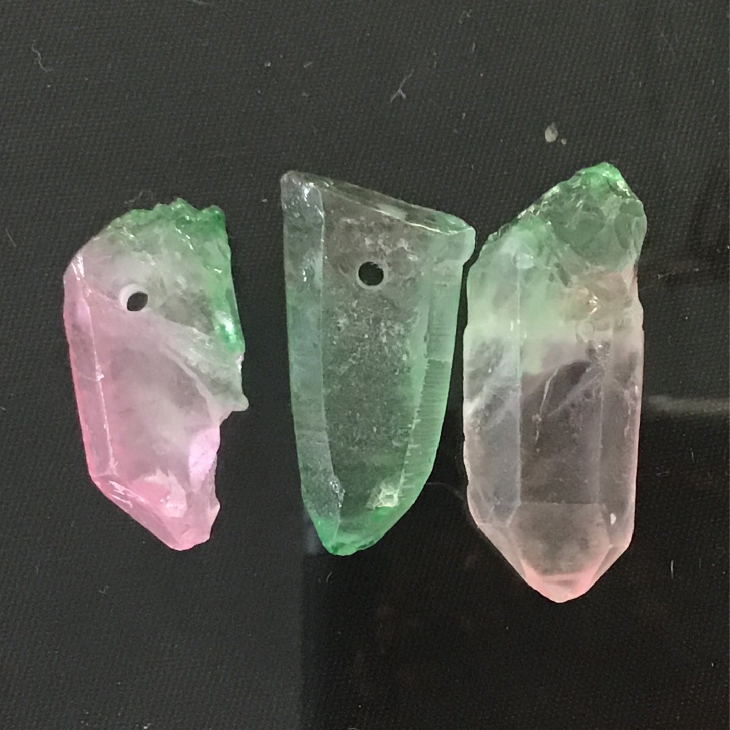 Watermelon Aura Quartz