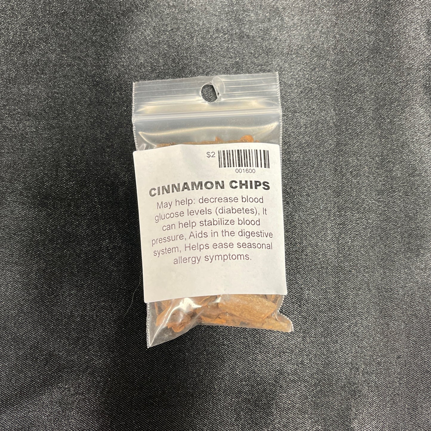 Cinnamon Chips 1/2 oz (Organic)