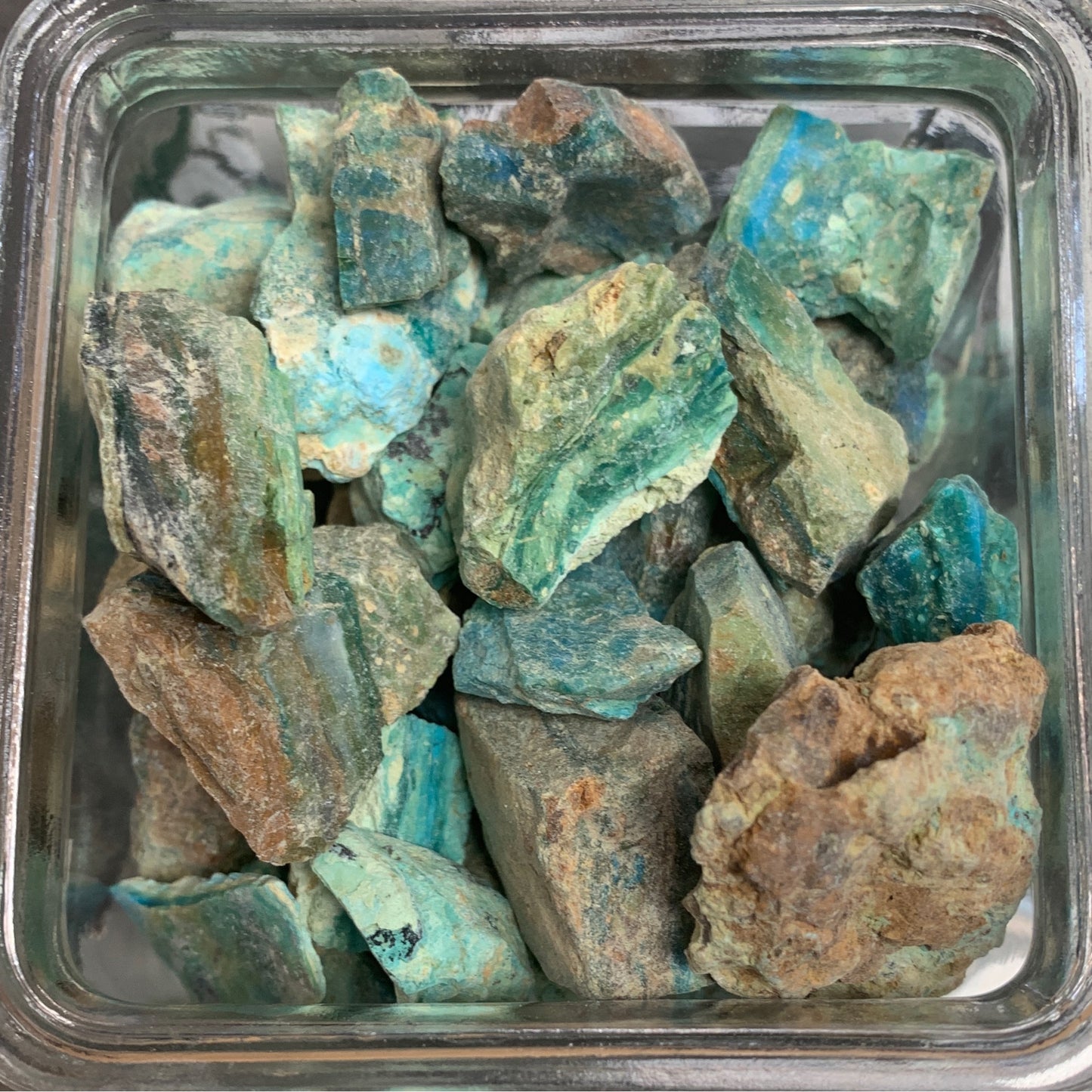 Peruvian Blue Opal rough