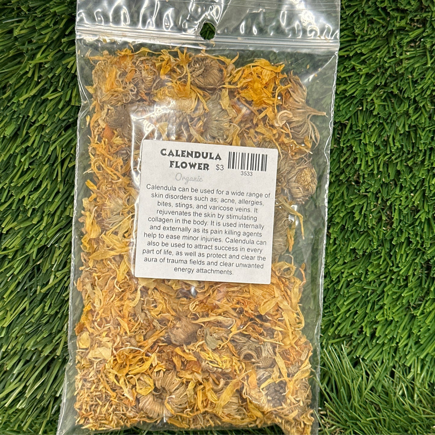 Calendula flower 1/2 oz (Organic)