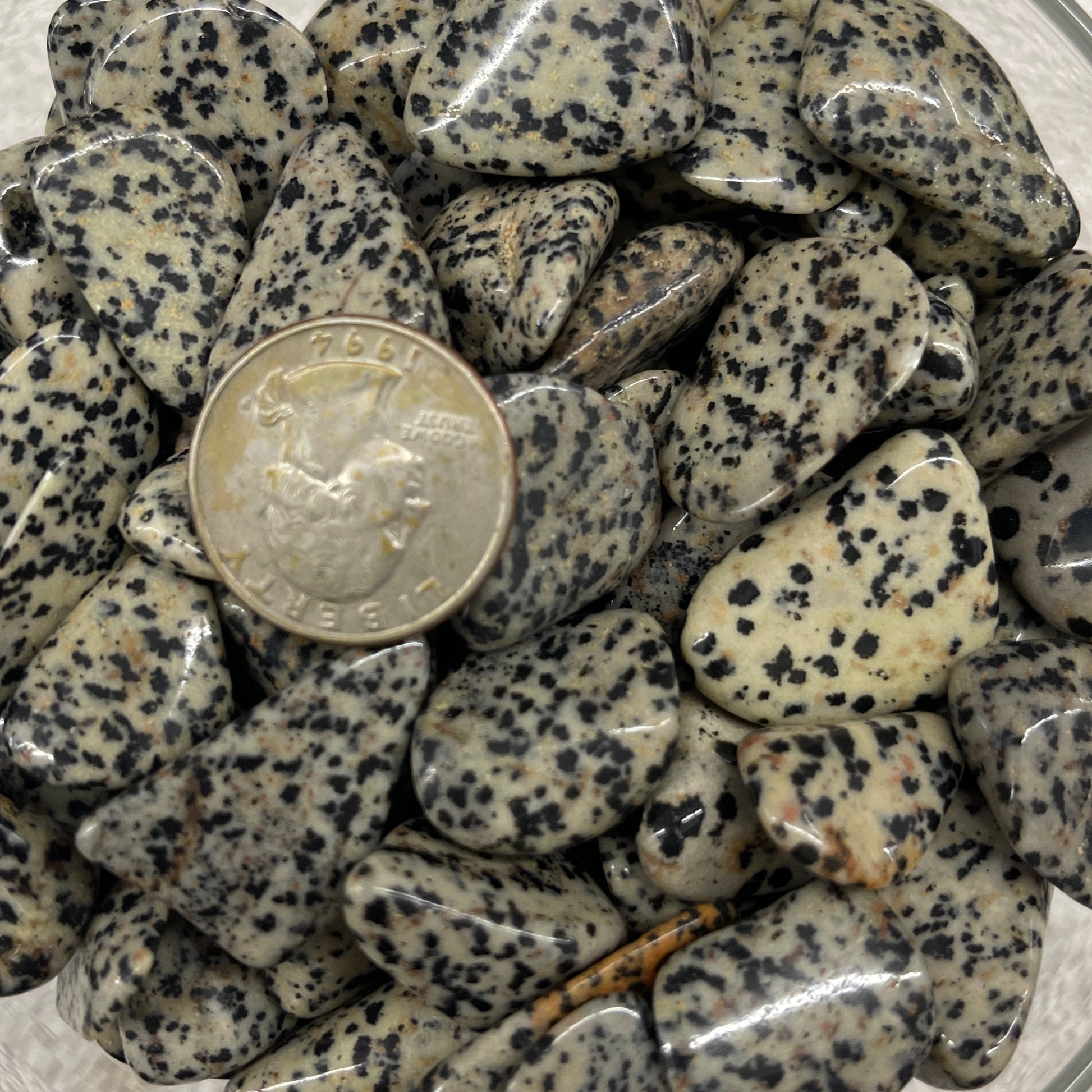 Dalmatian Jasper Tumbled