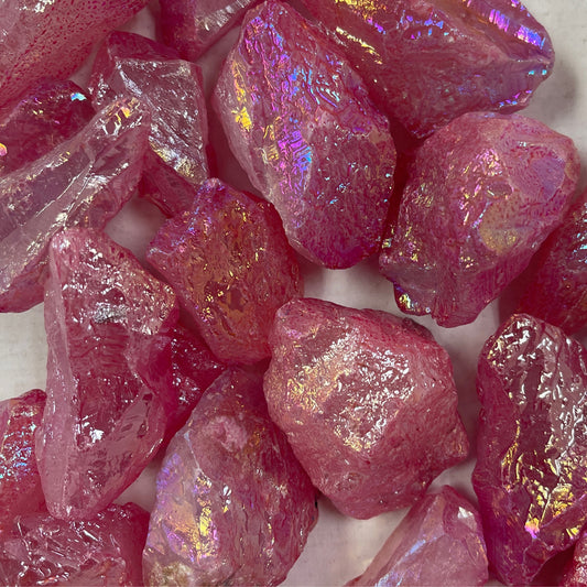 Pink Aura Quartz