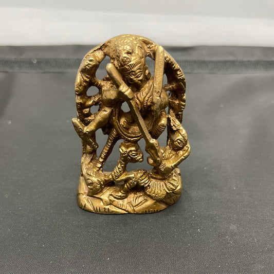 Kali brass statue 3"