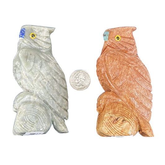 Gemstone Owls