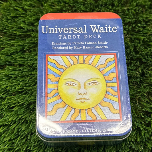 Universal Waite in a tin