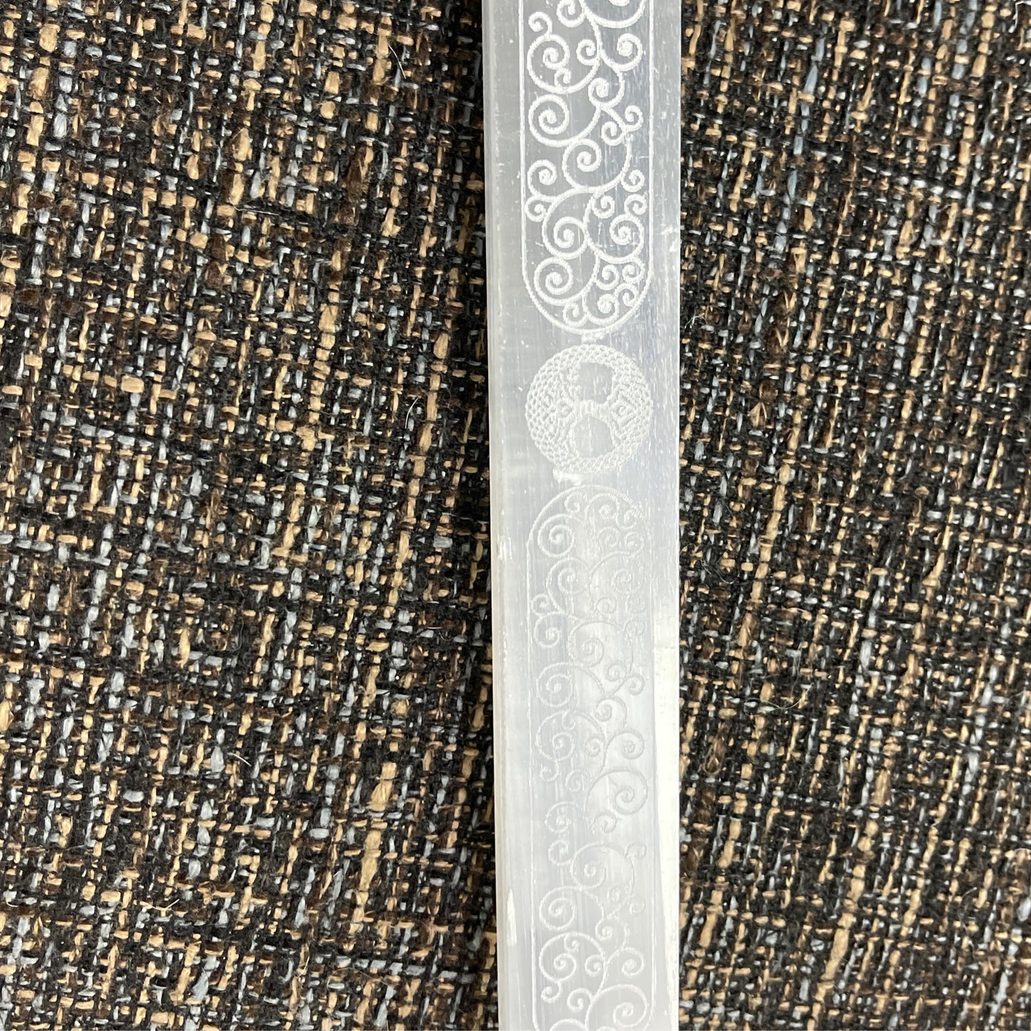 Tree of Life Selenite Wand