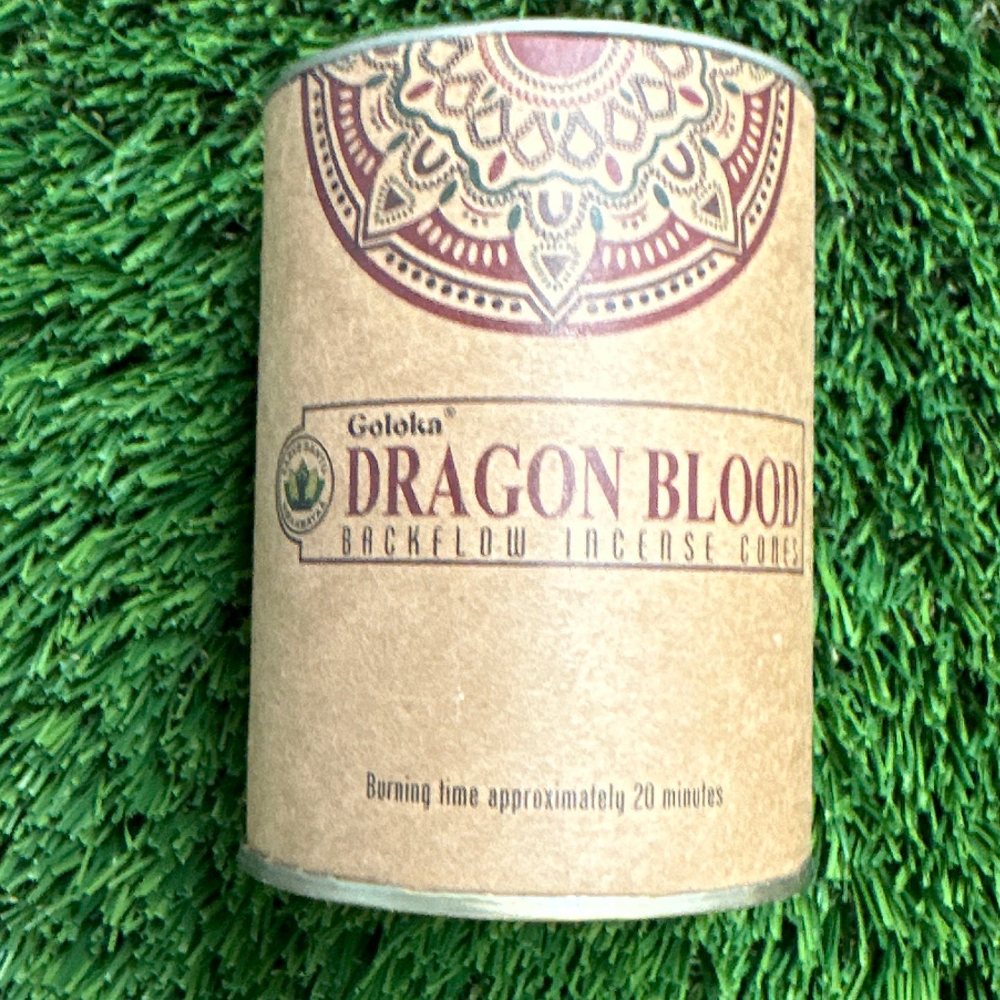 Goloka dragons blood backflow incense cones