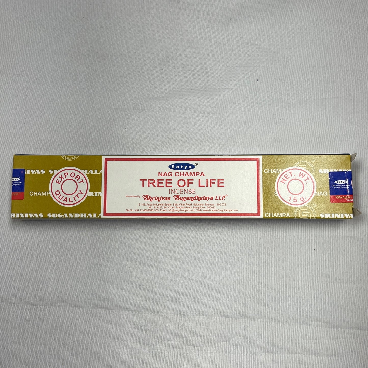 Satya tree of life incense sticks