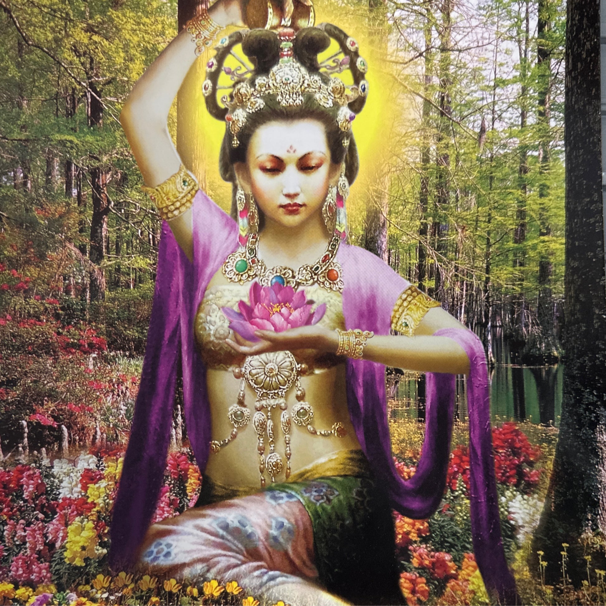 Kuan Yin alter card