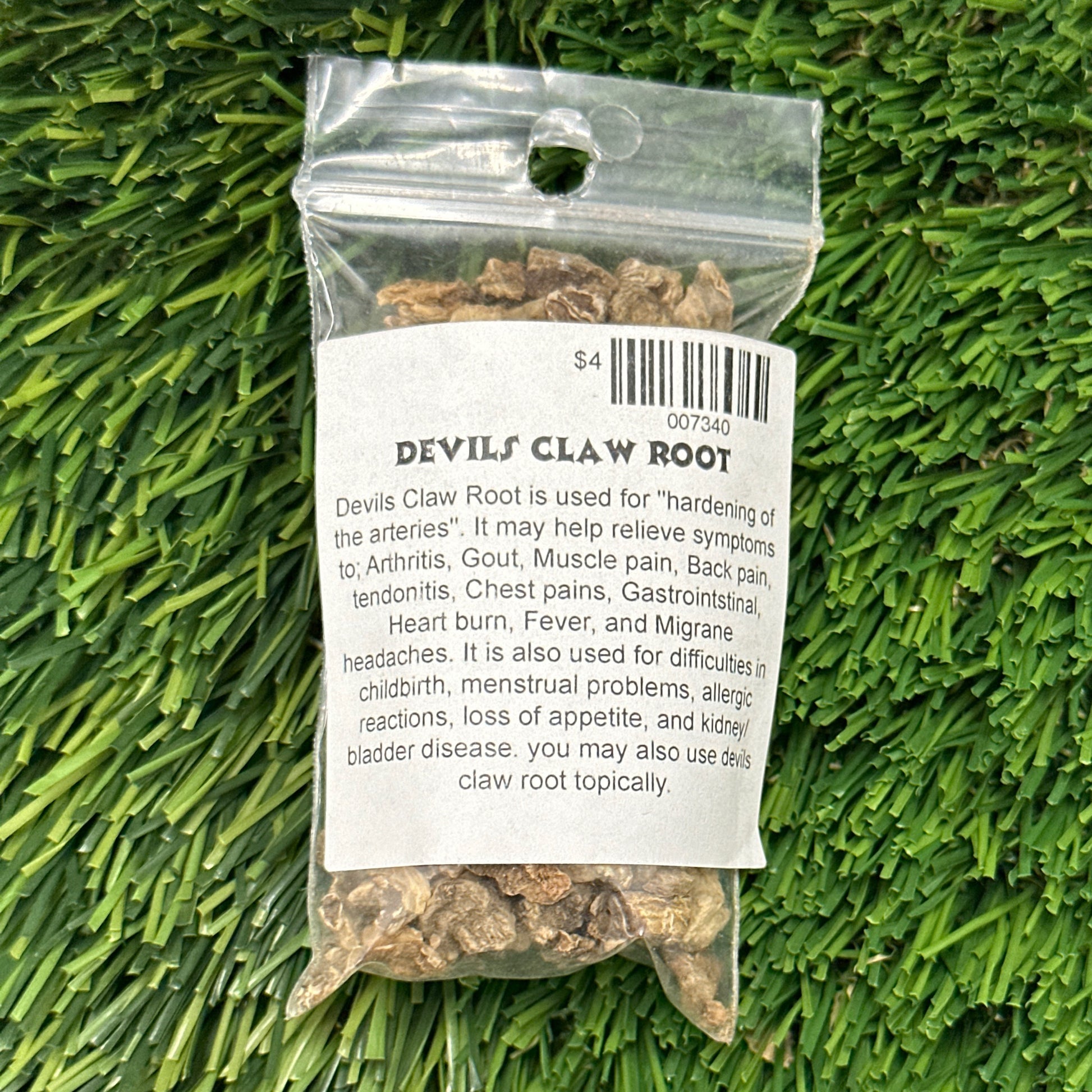 devils claw root 1/2 oz