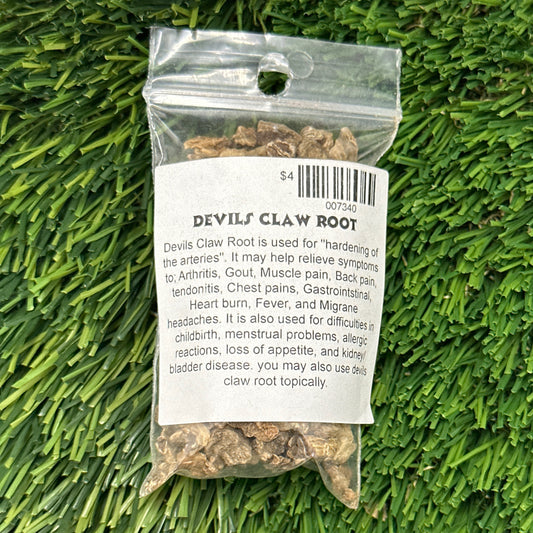 devils claw root 1/2 oz