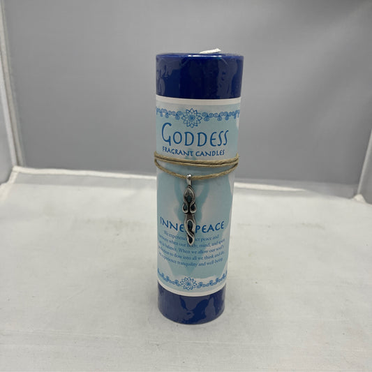 Goddess of inner peace candle