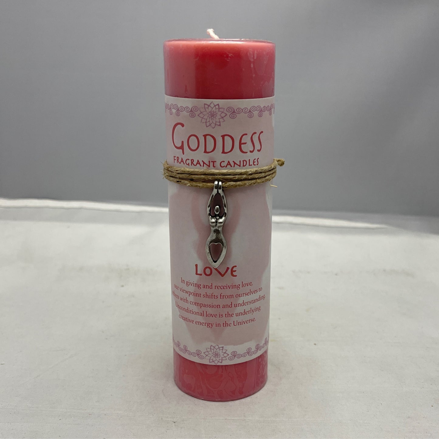 Goddess of love candle