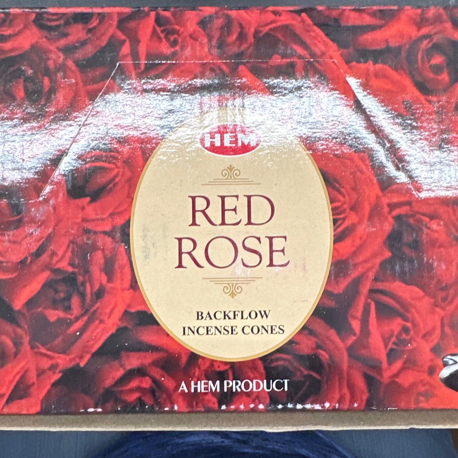 Hem red rose incense backflow cones