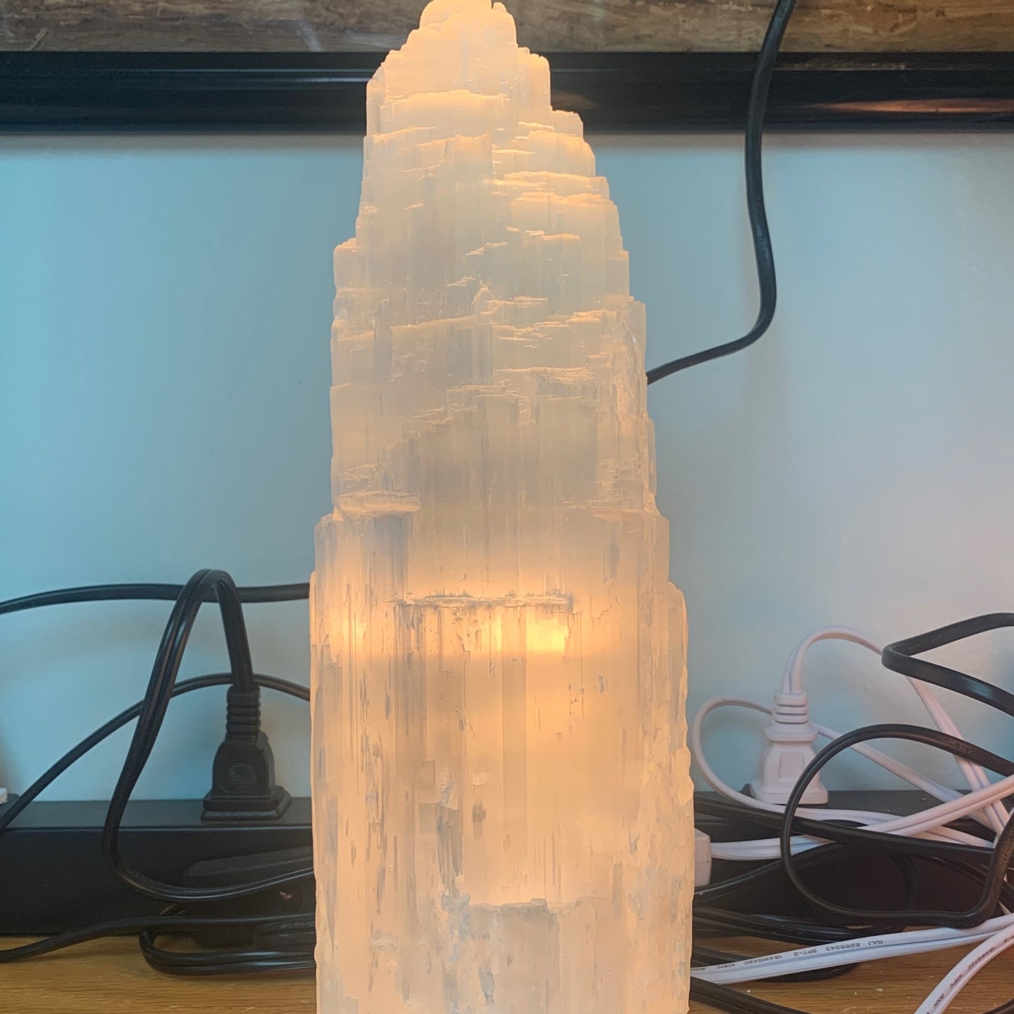 10” Selenite Lamp