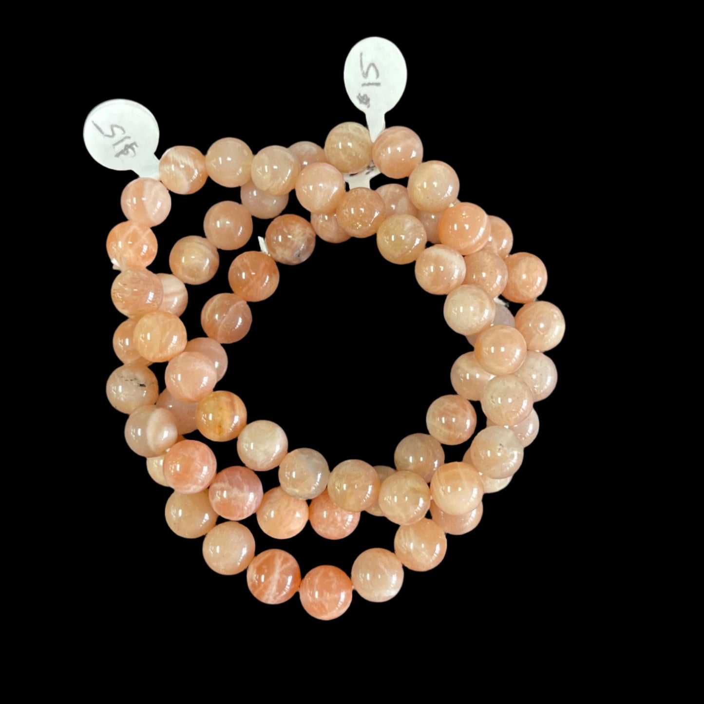 Peach Moonstone Bracelet